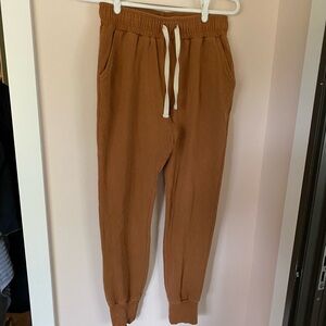 Franc high-waisted joggers - S